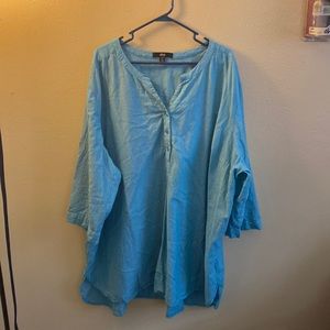 Plus size lightweight tunic